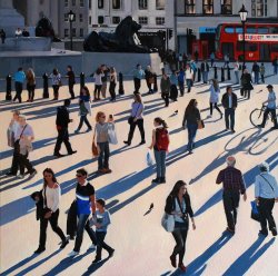 Sunny Afternoon Trafalgar Square